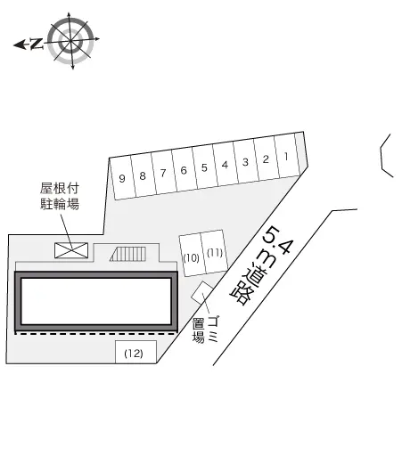 ★手数料０円★清須市土器野　月極駐車場（LP）